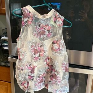 Anthropologie SLEEVELESS shirt NWT